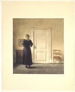 Interiér od Peter Vilhelm Ilsted