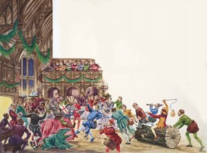 Staré veselé Vánoce v tudorovském panském domě od Peter Jackson