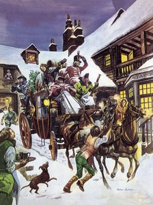 Štědrý den v 18. století od Peter Jackson