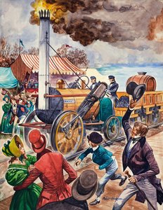 George Stephenson a raketa od Peter Jackson