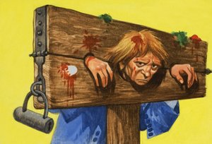 Zákaz vstupu: Visací zámek na pranýři od Peter Jackson