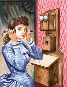Once Upon a Time... komunikace před sto lety. Předčasný telefon od Peter Jackson