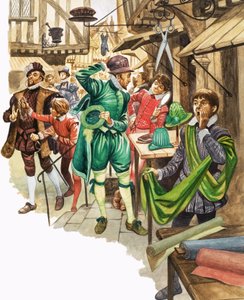 Once Upon a Time... trhoví a pouliční obchodníci v době Tudorovců od Peter Jackson