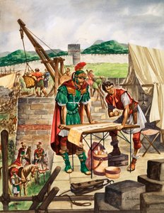 Císař Hadrian kontroluje práci od Peter Jackson
