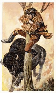 The Overland Stage: Outlaws and Indians od Peter Jackson