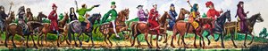 Podivuhodný příběh Británie: Básník Chaucer a poutníci od Peter Jackson