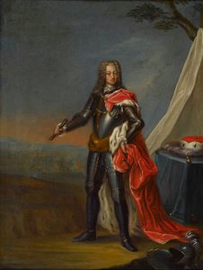 Portrét hraběte Palatina Josefa Karla ze Sulzbachu 1694-1729. od Peter Jacob Horemans