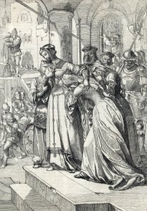 Poprava Lady Jane Grey (Jeanne Grey) (1537-1554) Jane Gray byla popravena v roce 1554 v Tower of London (Poprava Lady Jane Grey) Kresba peří z knihy Antona Zieglera „Historische Memorabilian des In-und Auslandes“