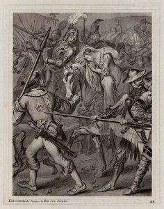Anna Bretaňská, královna, choť Karla VIII. francouzského od Peter Johann Nepomuk Geiger