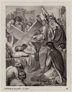 Svatá Helena a objevení pravého kříže, 325 (rytina)