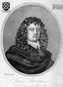 James Harrington 1611-1677, anglický politický teoretik, 1799. od Peter Lely