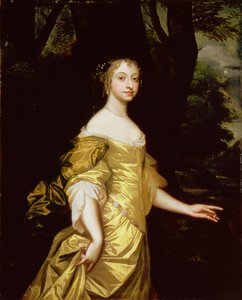 Portrét Frances, vévodkyně z Richmondu od Peter Lely