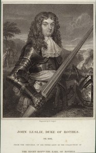 Portrét Johna Leslieho, vévody z Rothes od Peter Lely