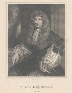 Portrét lorda Williama Russella, vyryl H. Robinson od Peter Lely