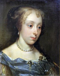 Portrét dámy od Peter Lely