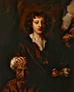 Portrét mladého muže, cca 1665-70 (olej na plátně) od Peter Lely