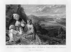 Slušná panna z Perthu a kartuziánský mnich, 1845