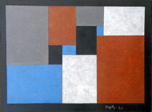 PITVA STŘÍBRNÉHO OBDÉLNÍKU.2021 od Peter McClure