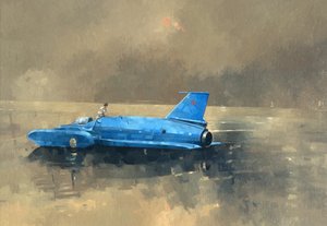 Brzy ráno v Coniston (olej na plátně) od Peter Miller
