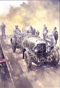 Pit Stop ve slunečním světle od Peter Miller