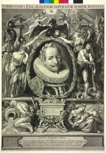 Císař Svaté říše římské Ferdinand II. od Peter Paul (after) Rubens