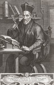 Leonardus Lessius, portrét. od Peter Paul (after) Rubens