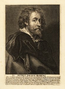 Portrét sira Petera Paula Rubense, vlámského umělce a diplomata od Peter Paul (after) Rubens