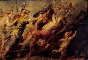 Odstranění proserpinu. Malba připisovaná Pierre Paulovi (Pierre-Paul) Rubensovi (nebo Petru Pavlovi nebo Petru Paulusovi) (1577-1640) Ec. Podvod od Peter Paul (attr. to) Rubens