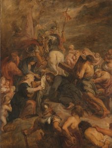 Kristus na cestě na Kalvárii od Peter Paul Rubens (workshop of)
