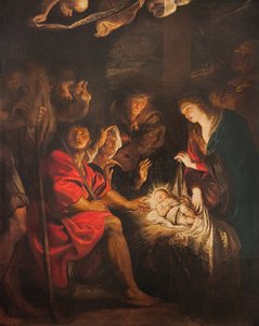 Klanění pastýřů od Peter Paul Rubens
