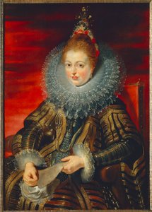 Rakousko, Vídeň, Portrét infantky Isabelly Clary Eugenie Habsburské (1566 - 1633) od Peter Paul Rubens