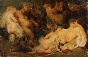 Bacchanálie od Peter Paul Rubens