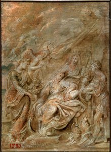 Narození dauphina Ludvíka XIII., 1622. od Peter Paul Rubens