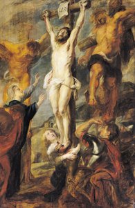 Kristus mezi dvěma zloději, kolem roku 1635