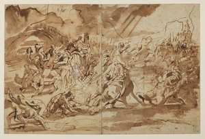 Obrácení svatého Pavla, 1610-1612 od Peter Paul Rubens