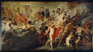Rada bohů o španělských sňatcích od Peter Paul Rubens
