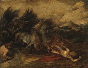 Smrt Hippolyta od Peter Paul Rubens