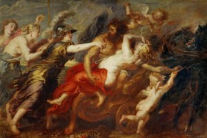 Znásilnění Proserpiny od Peter Paul Rubens