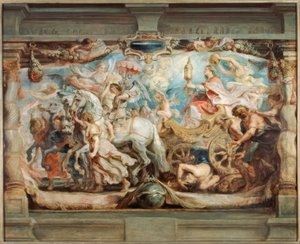 Vítězství církve nad nevědomostí a klamem od Peter Paul Rubens