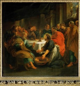 Mytí nohou od Peter Paul Rubens