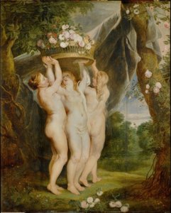 Tři grácie od Peter Paul Rubens