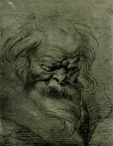 Vedoucí studie pro Baccha od Peter Paul Rubens