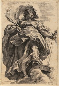 Svatá Kateřina od Peter Paul Rubens