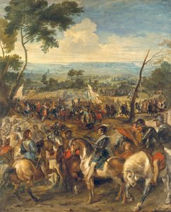 Jindřich IV. v bitvě u Arques (spolu s Pieterem Snayersem) od Peter Paul Rubens