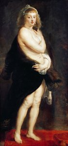 Helena Fourmentová v kožešinovém zábalu, 1636-38