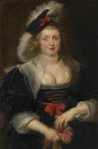 Helene Fourmentová, jak si nasazuje rukavici od Peter Paul Rubens