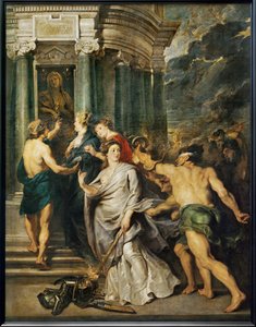 Závěr míru (malba na plátně) od Peter Paul Rubens
