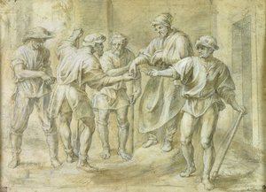 Podobenství o vinaři, Andrea del Sarto, od Peter Paul Rubens