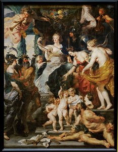 La felicite de la Regence od Peter Paul Rubens
