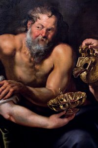 Lot a jeho dcery, asi 1610 (olej na plátně) od Peter Paul Rubens